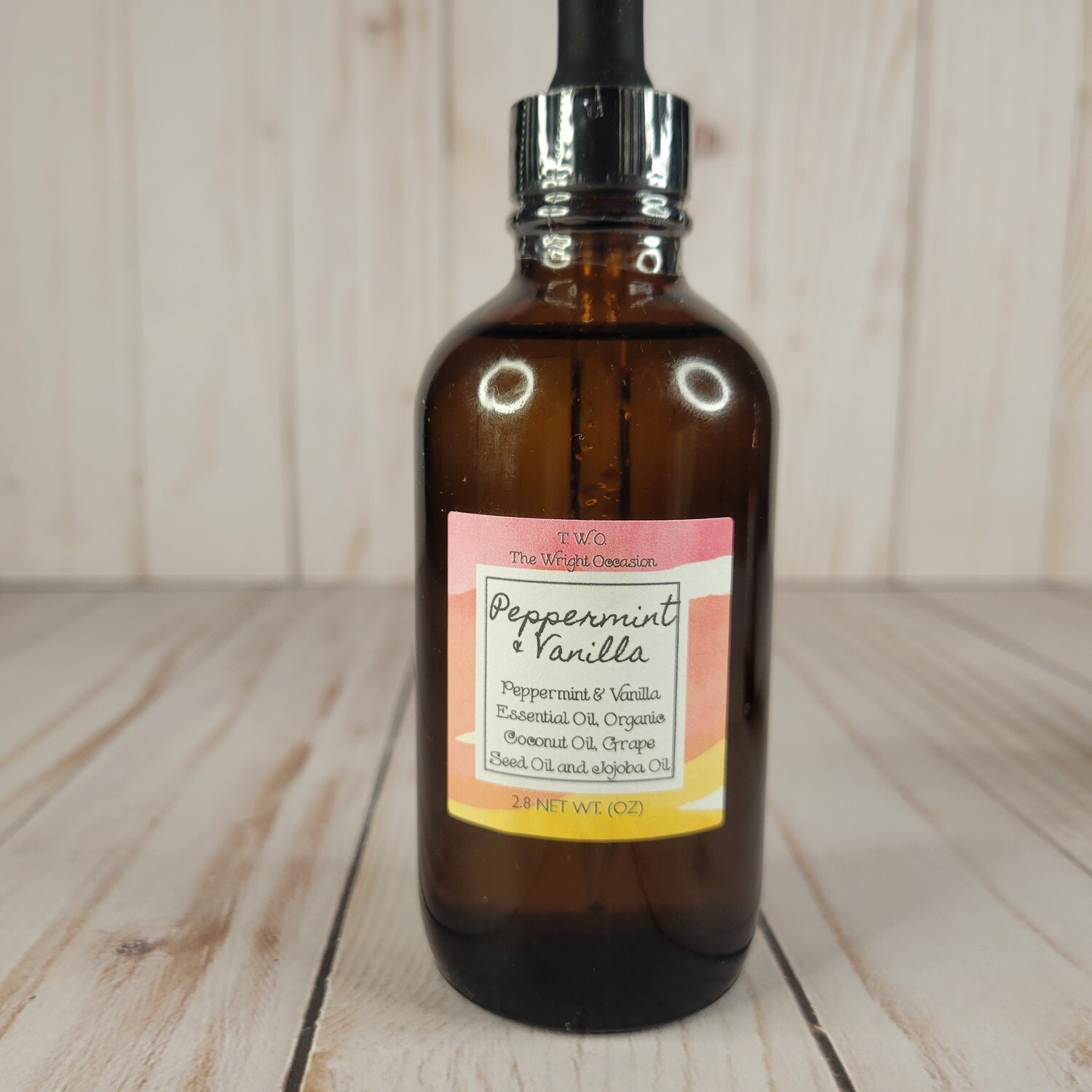 Peppermint &amp; Vanilla Beard and Body Oil 3.5oz