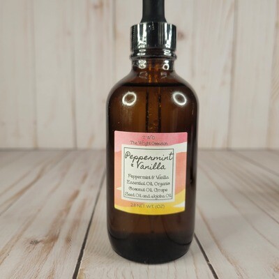 Peppermint &amp; Vanilla Beard and Body Oil 3.5oz