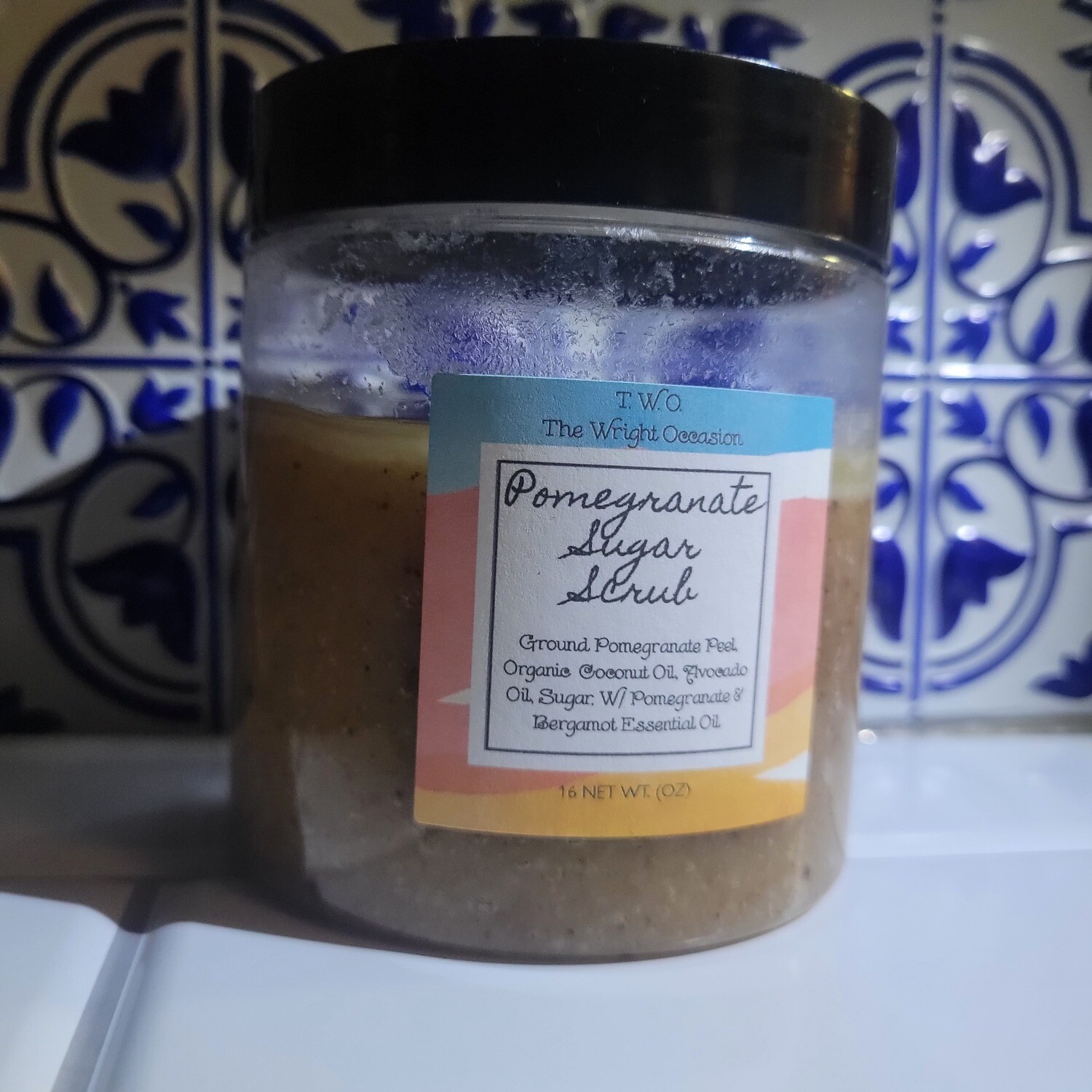 Pomegranate Sugar Scrub 16oz