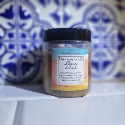Pomegranate Sugar Scrub 8oz