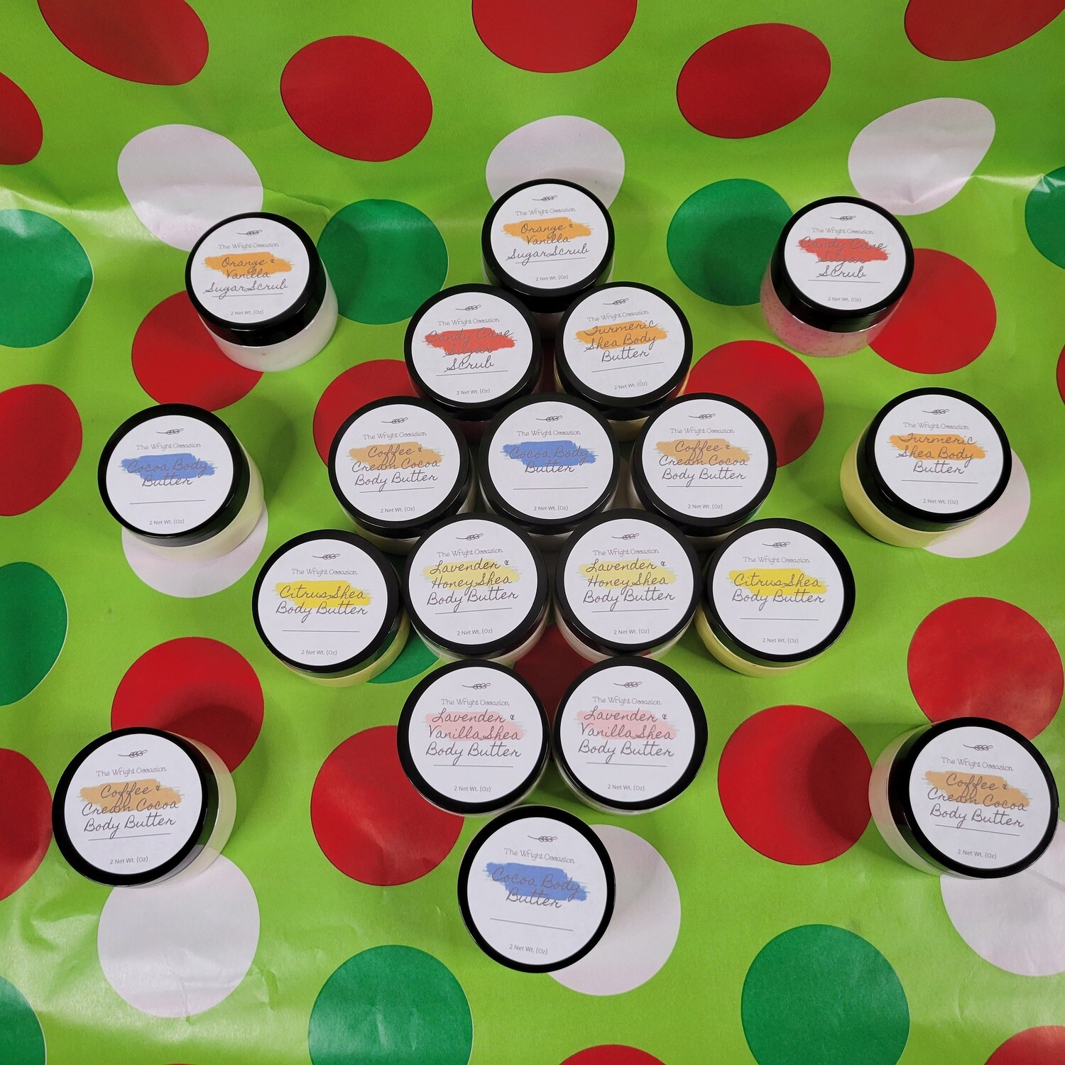 Samples - Body Butters, Body Oils &amp; Sugar Scrubs
