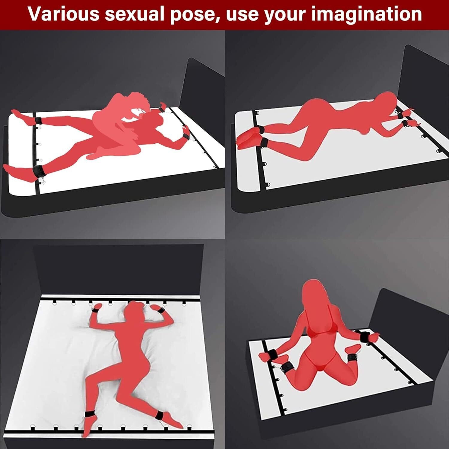 Bed Bondage Restraints