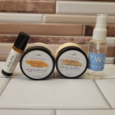 Sample Pack - Body Butter, Sugar Scrub, Oil &amp; Mist