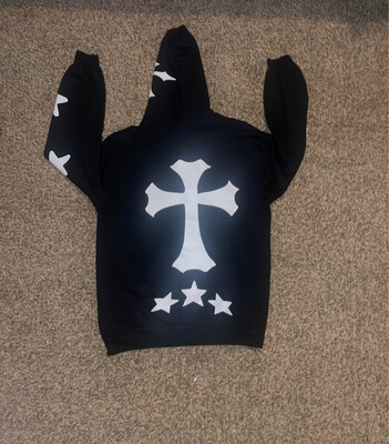 Black Reflective Hoodie