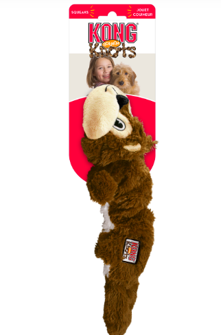 Kong Knots Scrunch Squirrel