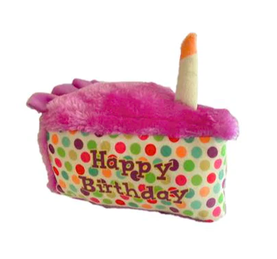 Petlou 8&quot; Birthday Cake Plush Toy