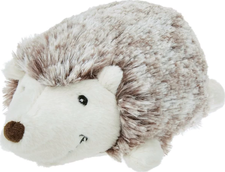 Frisco Plush Squeaking Hedgehog Dog Toy