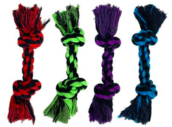 MultiPet Rope 6&quot; - Assorted Colors