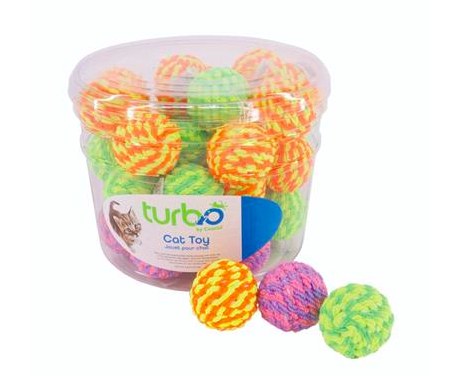 Turbo Rattle Balls - Assorted Colors - 1.75&quot;