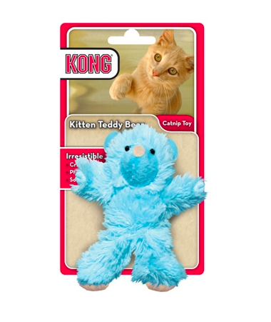 KONG Kitten Teddy Bear Cat Toy