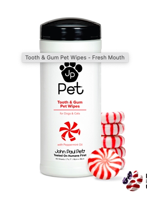 JP Pet Tooth &amp; Gum Wipes