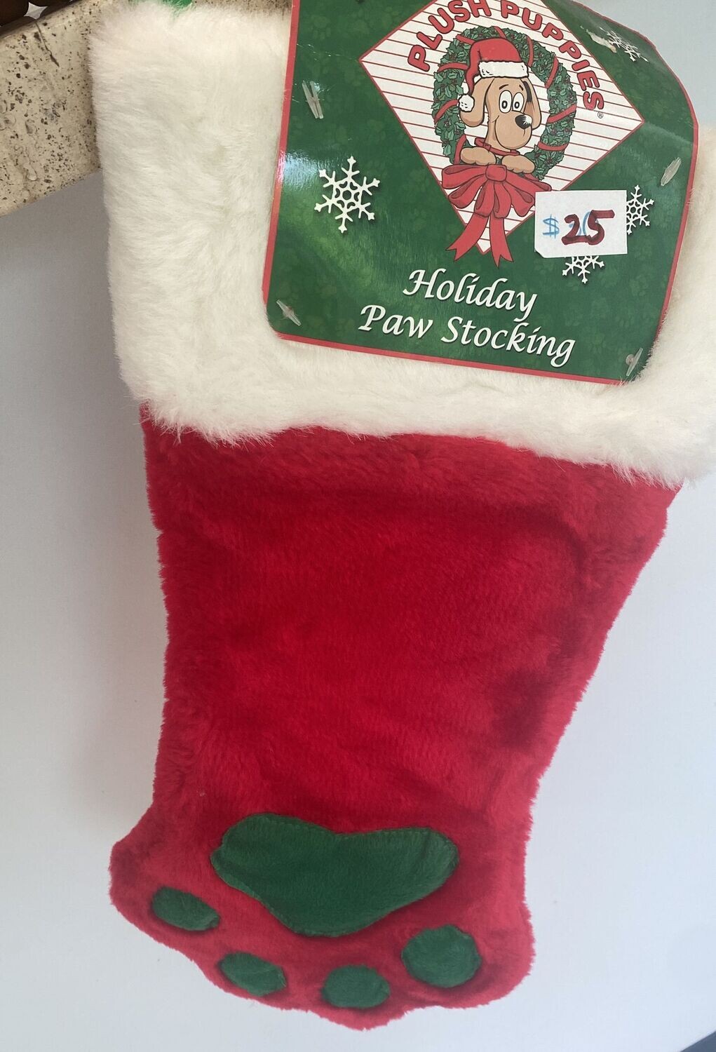 Holiday Paw Stocking