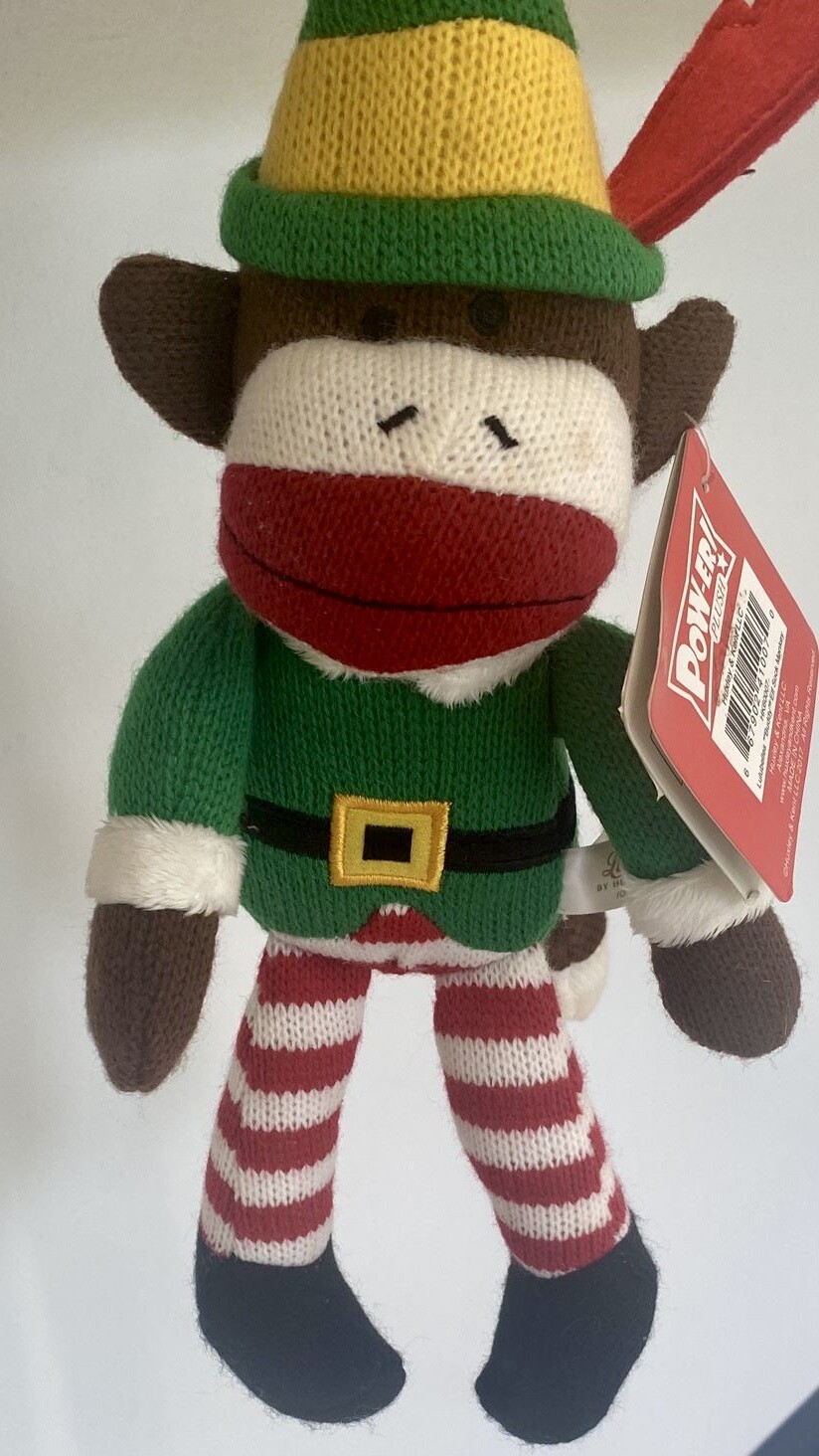 Christmas Monkey Toy