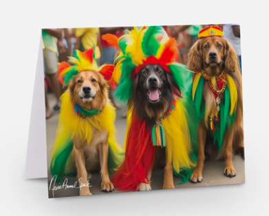 Nevis Animal Speak Greeting Cards &quot;Island Series&quot;