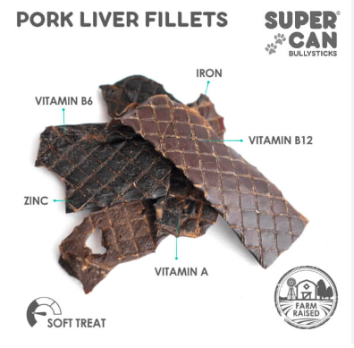 Super Can Pork Liver Chew Treats