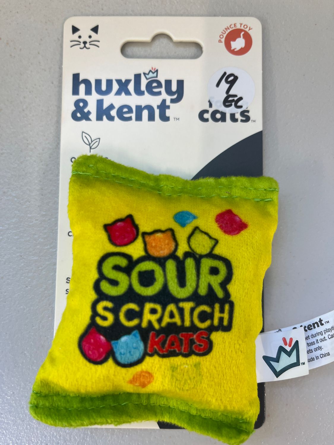 Sour Scratch Kats w/ Organic Catnip
