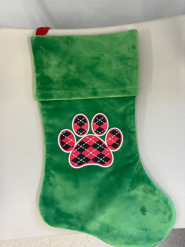 Velvet Paw Stocking