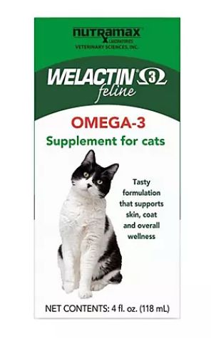 Nutramax Omega 3 Liquid Supplement for Cats - 4 fl. oz.