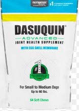 Dasuquin Advanced Joint Health Supplement Soft Chews for Small to Medium Dogs - 64 Ct