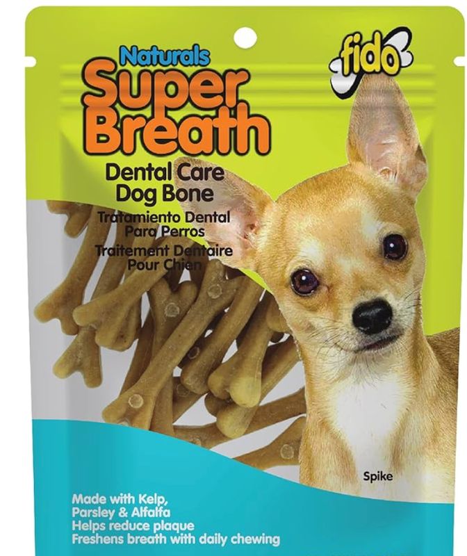 Super Breath Dental Care Dog Bones - Pack of 10