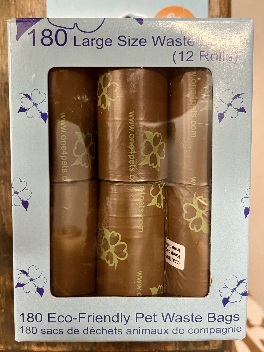 One for Pets Eco-Friendly Pet Waste Bags - Single Roll