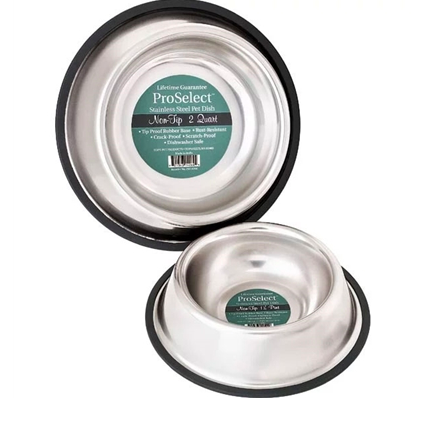 ProSelect X-Super Heavy Non-Tip Stainless Steel Bowl