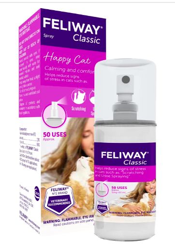 Feliway Classic Cat Calming Pheromone Spray (60 ml) Feliway Classic Cat Calming Pheromone Spray (60 ml)