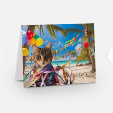 Nevis Animal Speak Birthday Greeting Cards Nevis Animal Speak Birthday Greeting Cards