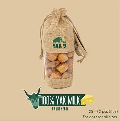 Yak9 100% Yak CrunCheese (6oz)