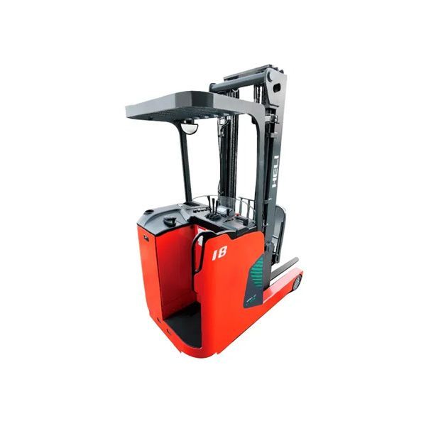 Montacargas Pasillo Angosto Mástil Retráctil Operador Parado Eléctrico Litio (1.5 y 1.8 Ton) «G2 Series»