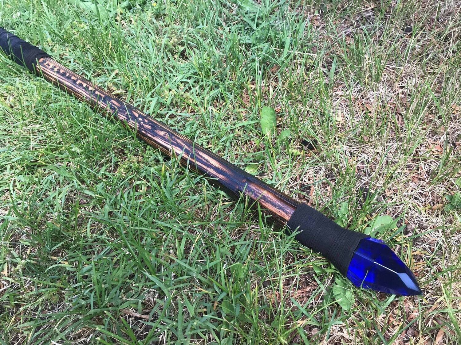 Blue Wizard Staff of Lightning