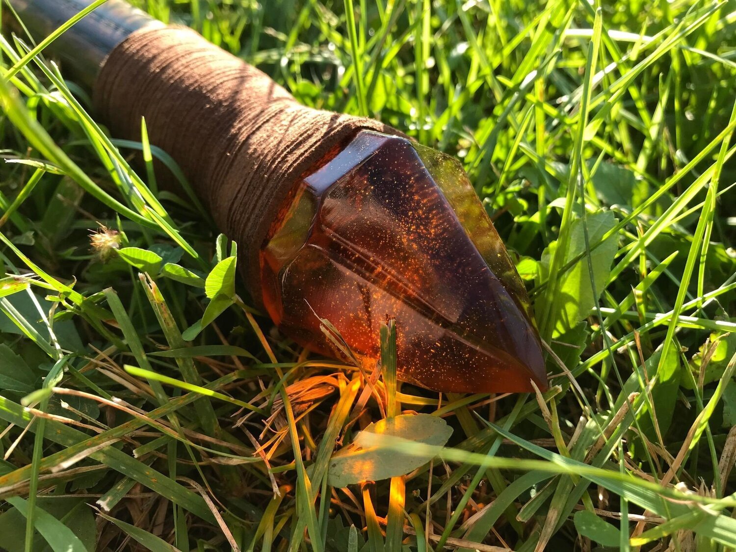Topaz Wizard Staff of Time