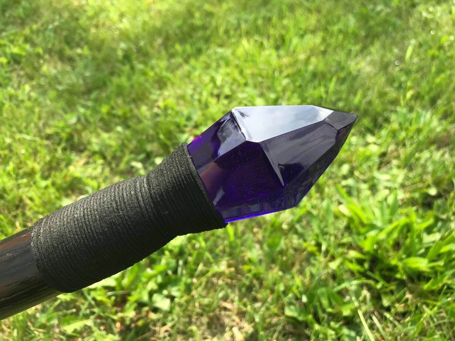 Amethyst Color Wizard Staff of Gravitation