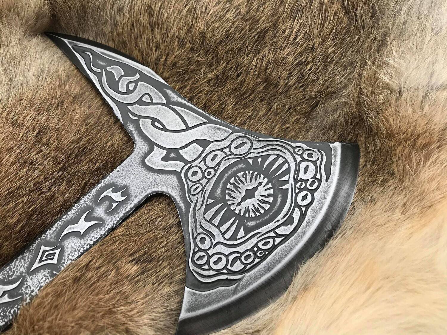 Eldritch Horror-Lovecraft Inspired  Tomahawk (Modified Cold Steel Recon)