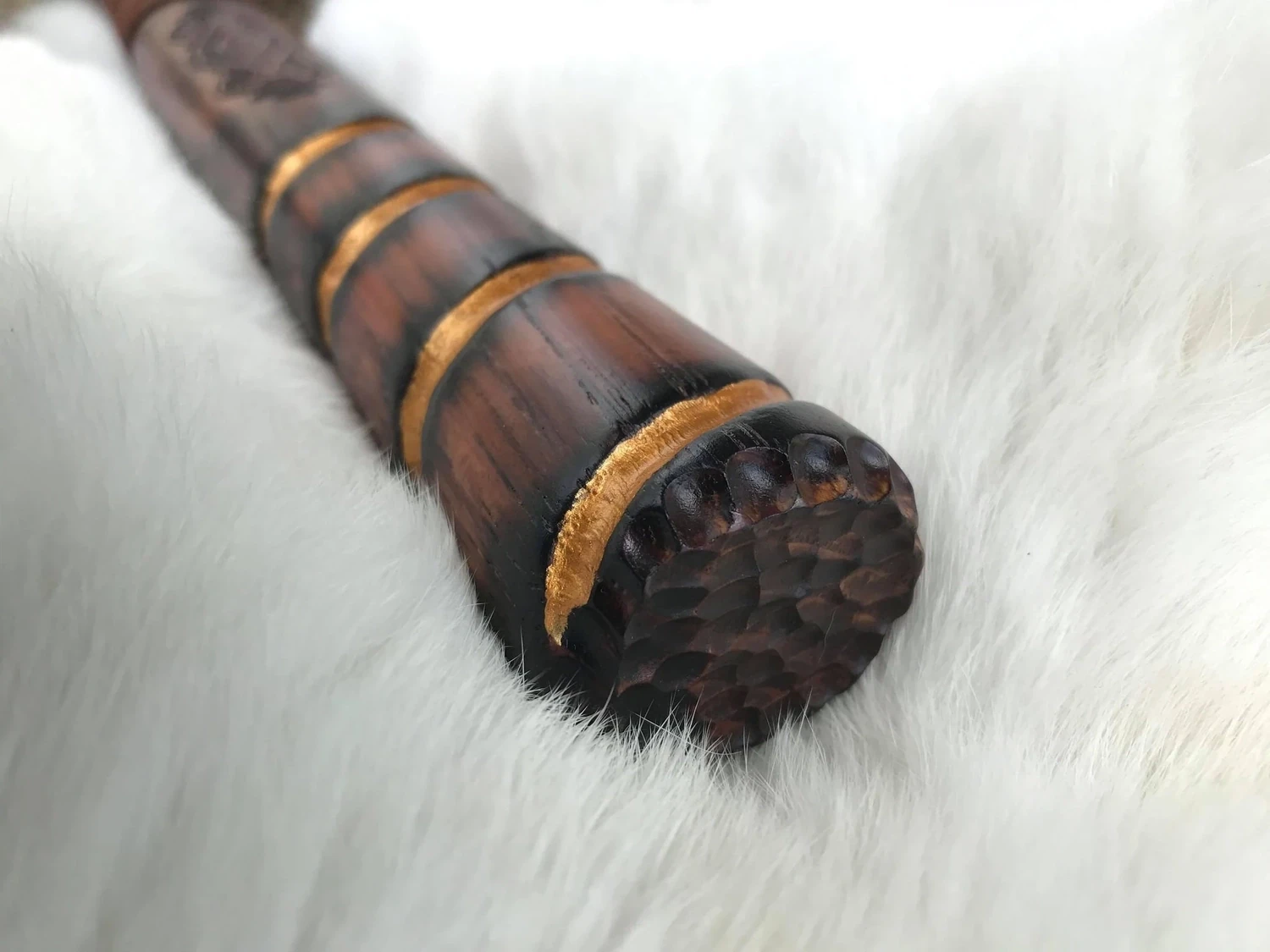Viking Ram Mjolnir Hammer- Hand Engraved