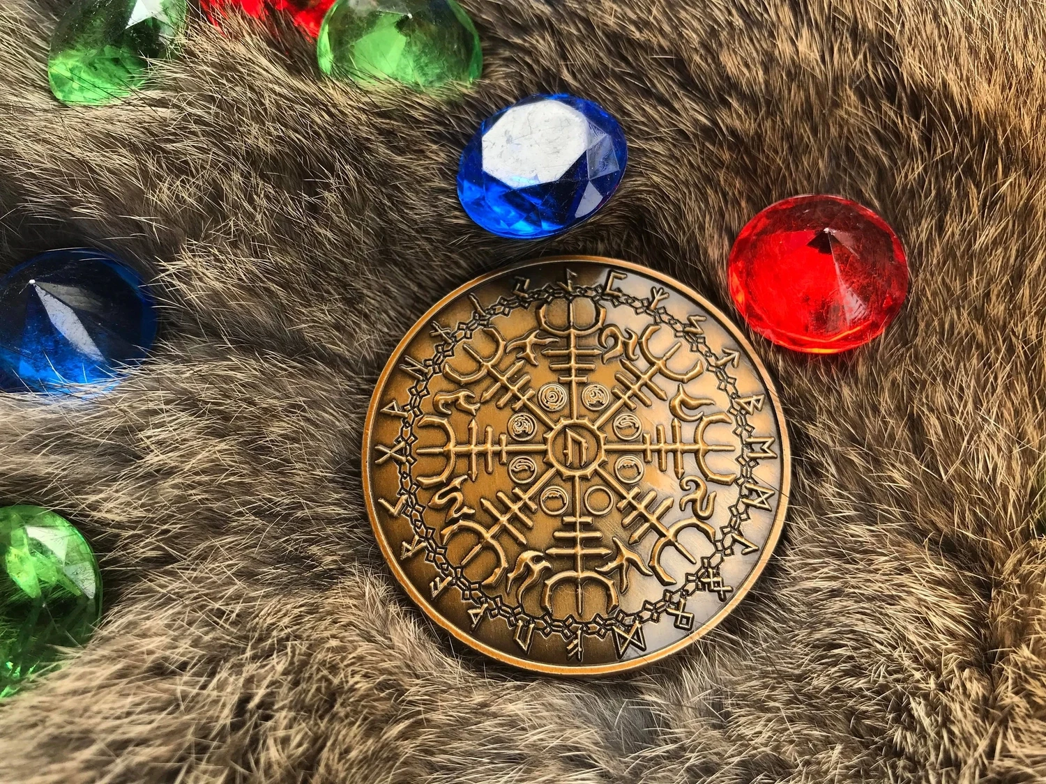 Fenrir Lord of Wolves Challenge Coin