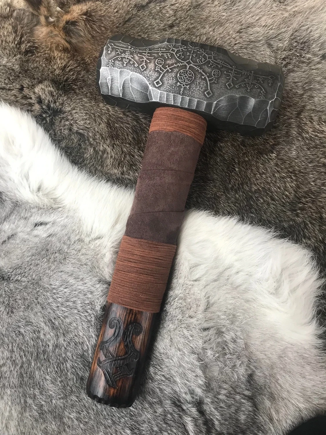 God of War Inspired Thor Hammer