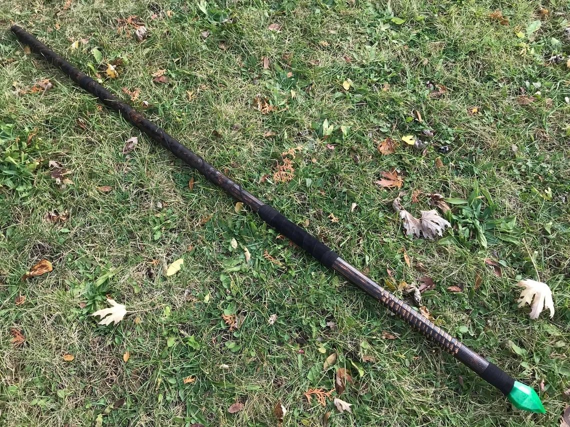 Jade Dragon Wizard Staff