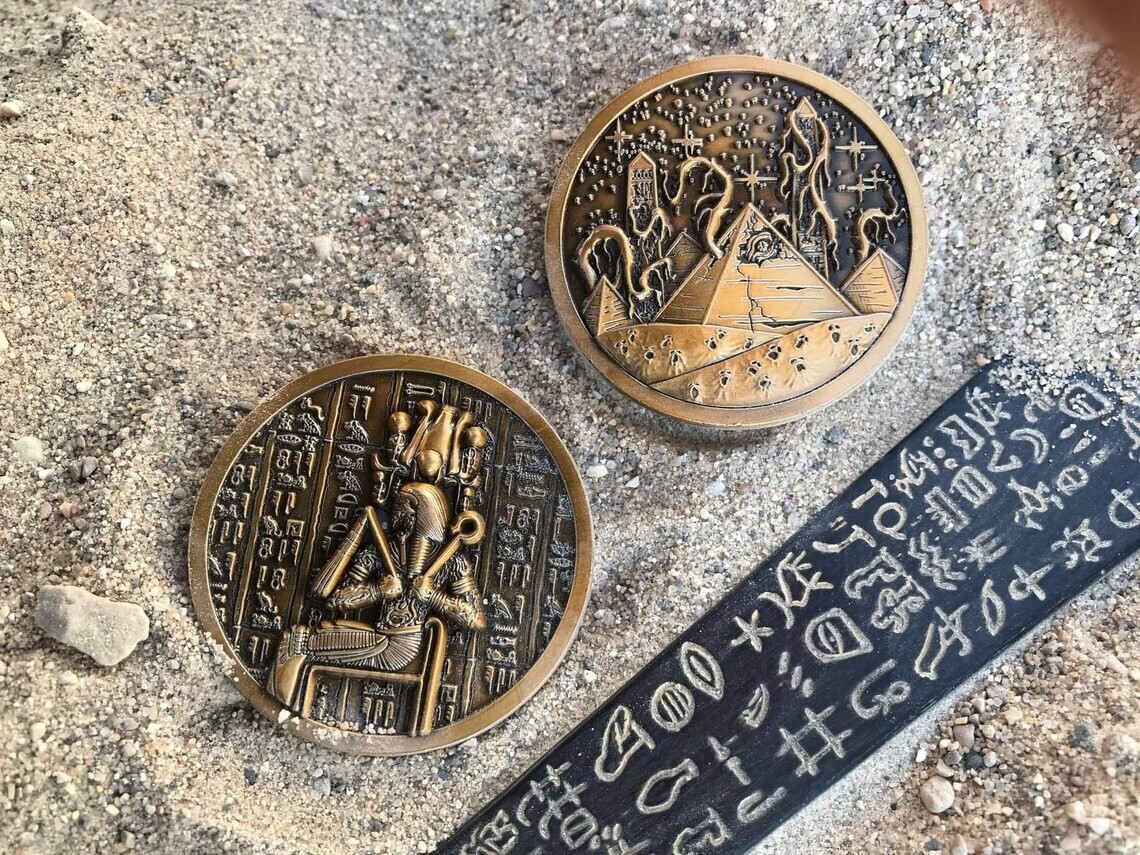 Eldritch Horror Challenge Coin- Nyarlathotep