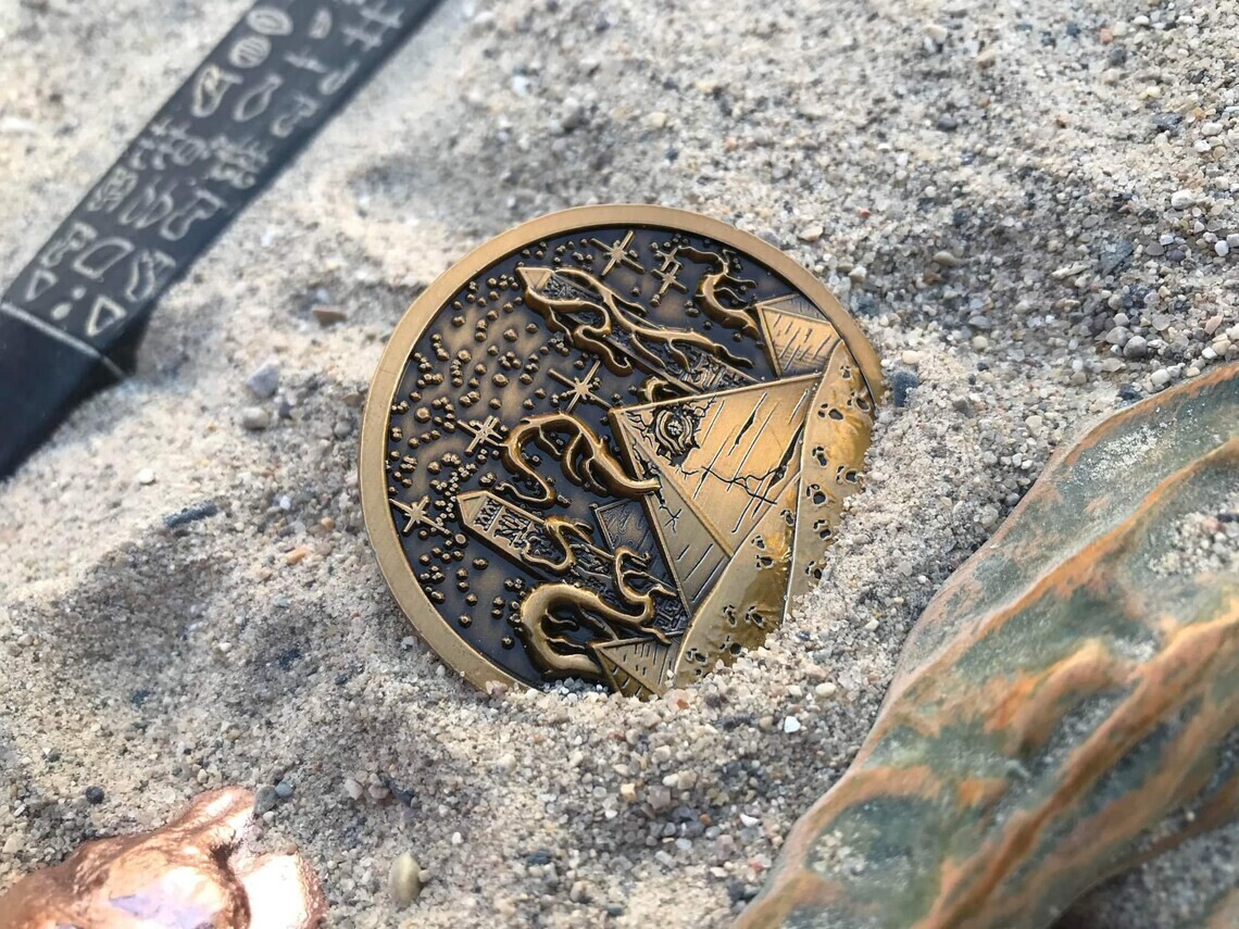 Eldritch Horror Challenge Coin- Nyarlathotep