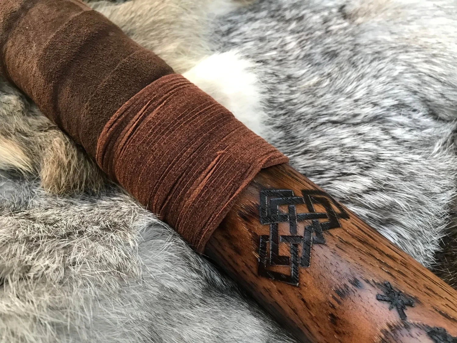 Viking Bear Berserker Maul- Hand Engraved