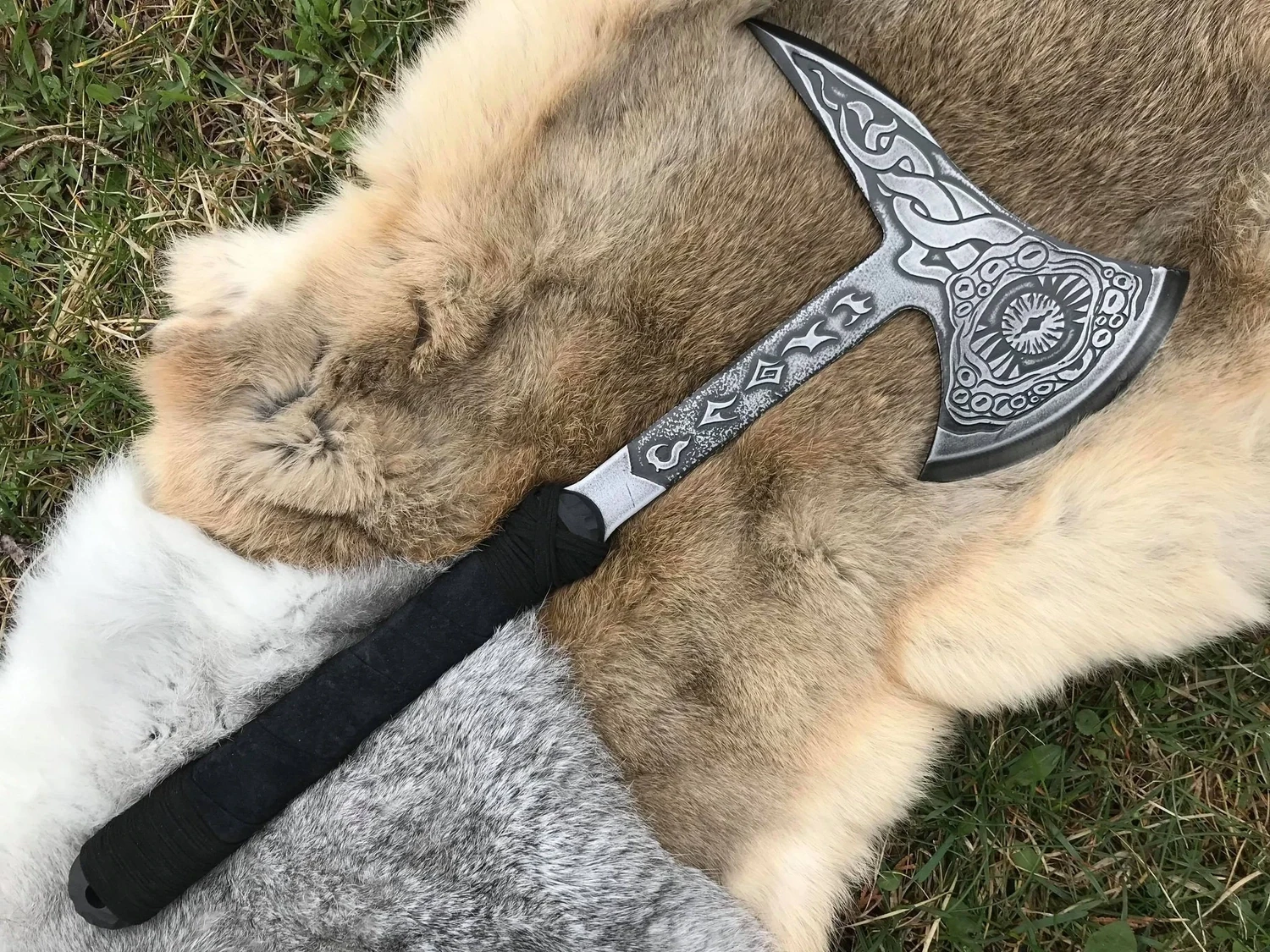 Eldritch Horror-Lovecraft Inspired  Tomahawk (Modified Cold Steel Recon)