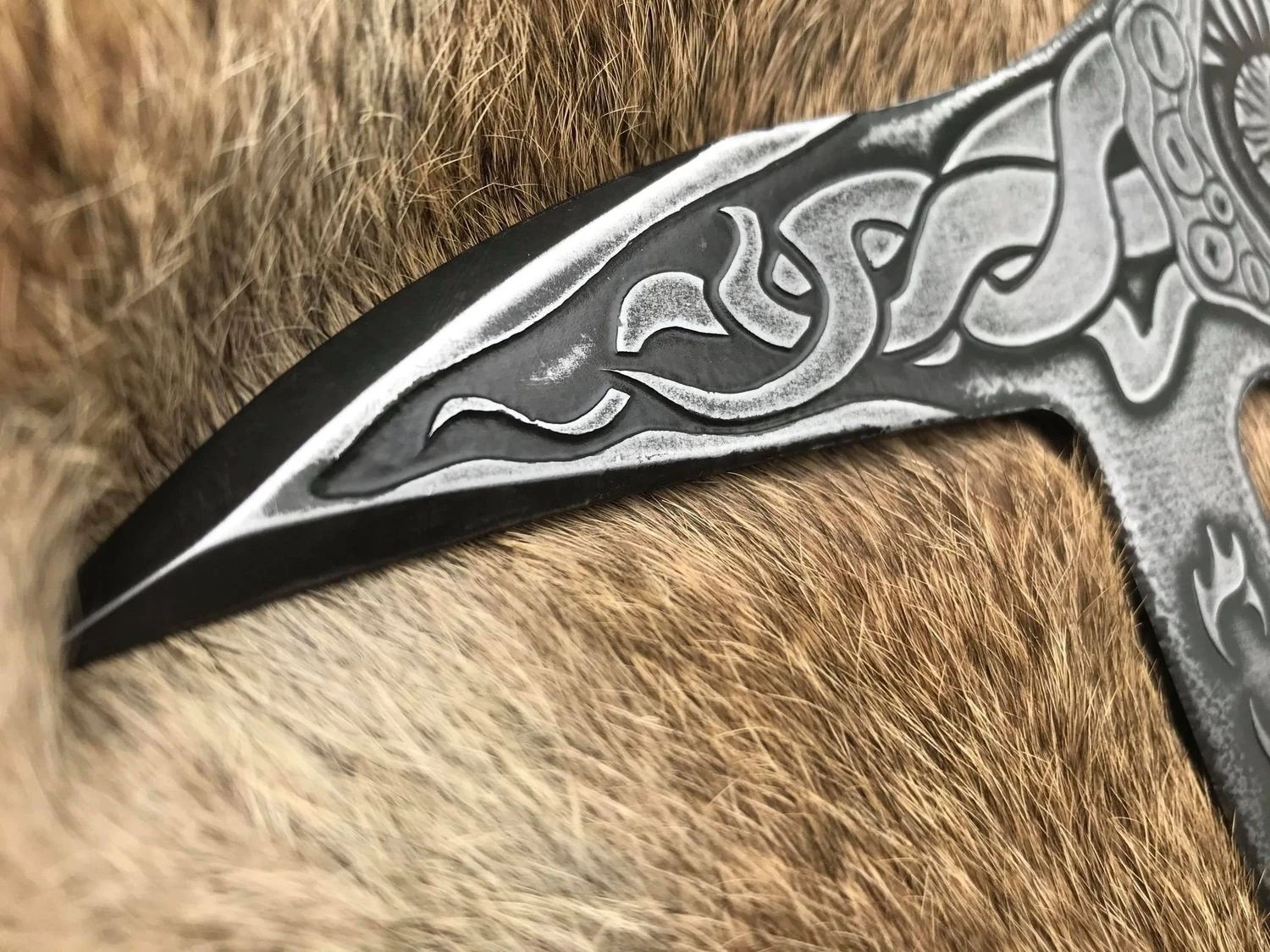 Eldritch Horror-Lovecraft Inspired  Tomahawk (Modified Cold Steel Recon)