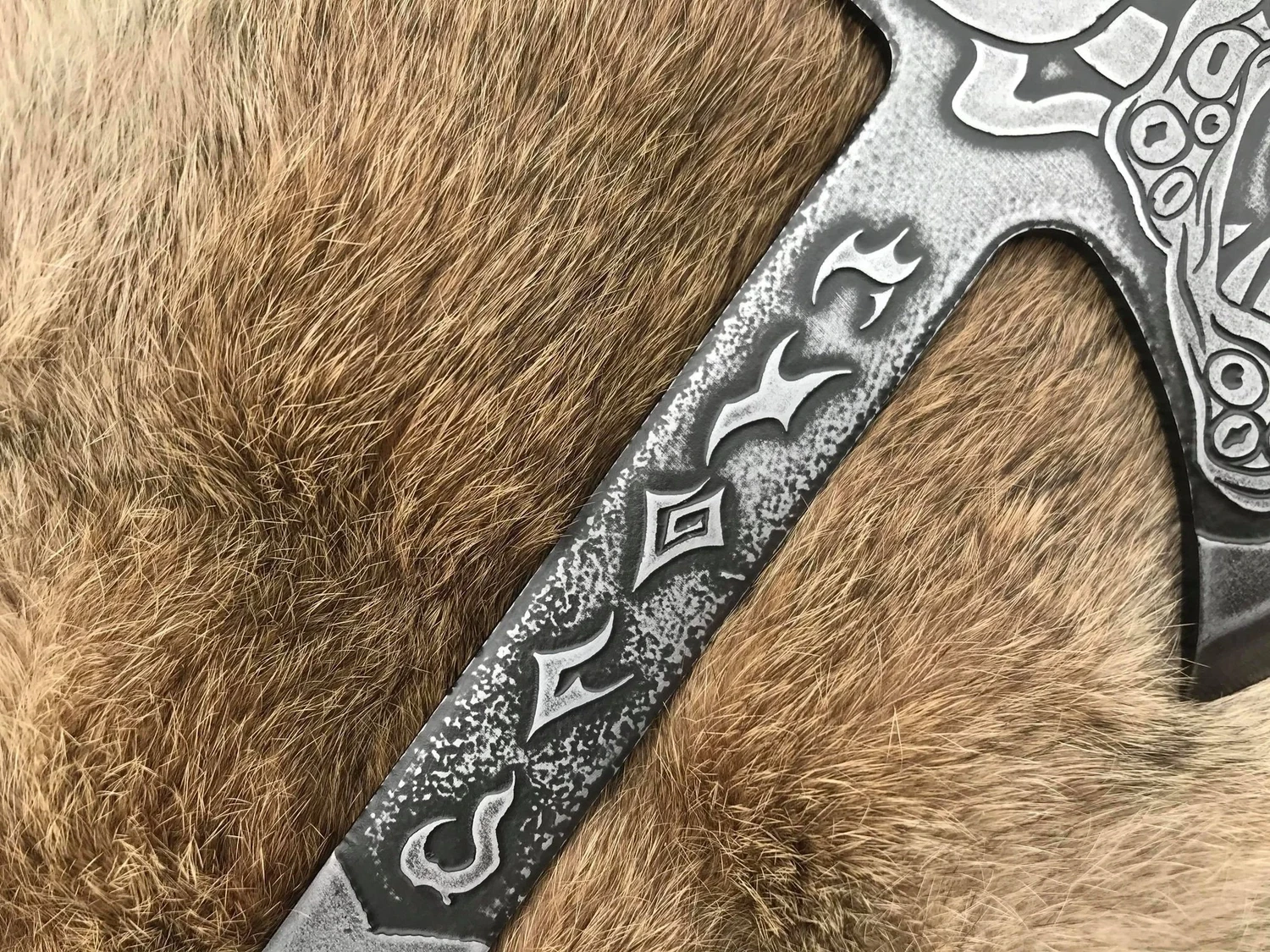 Eldritch Horror-Lovecraft Inspired  Tomahawk (Modified Cold Steel Recon)