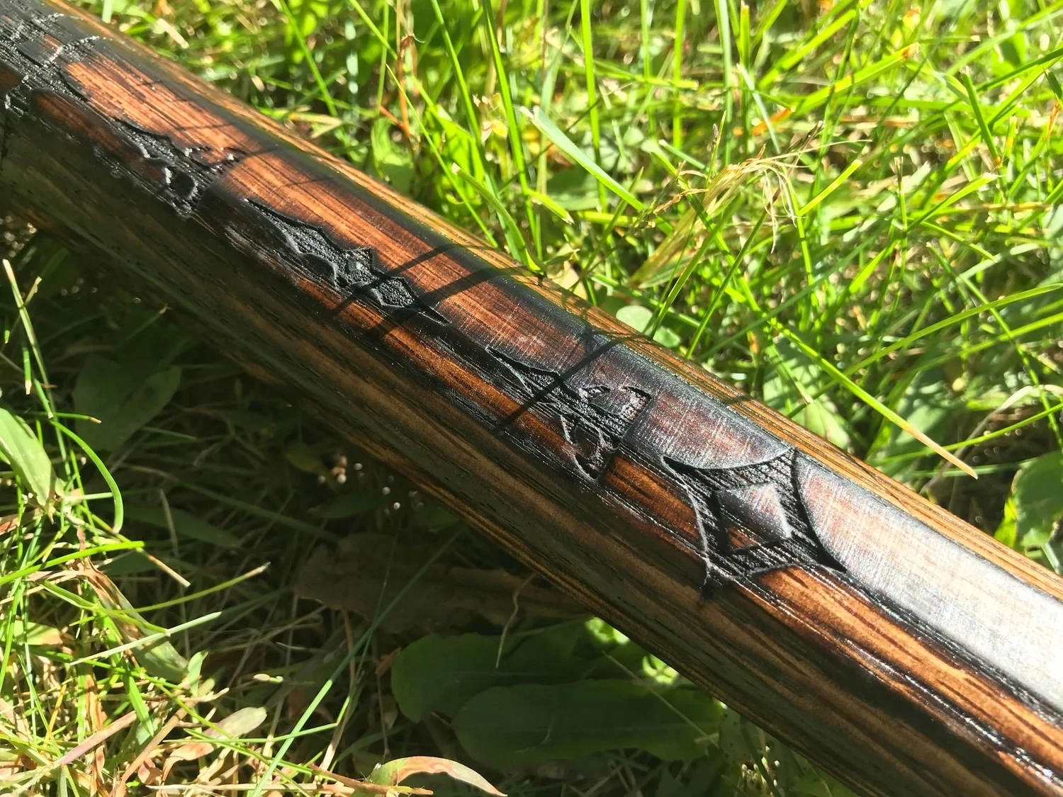 Neon Green Wizard Staff of Poison