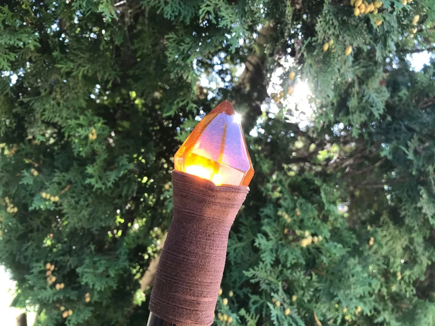 Topaz Wizard Staff of Time