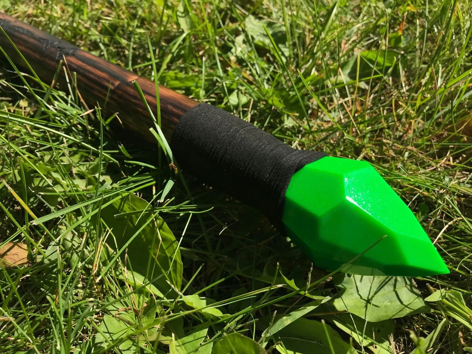 Neon Green Wizard Staff of Poison