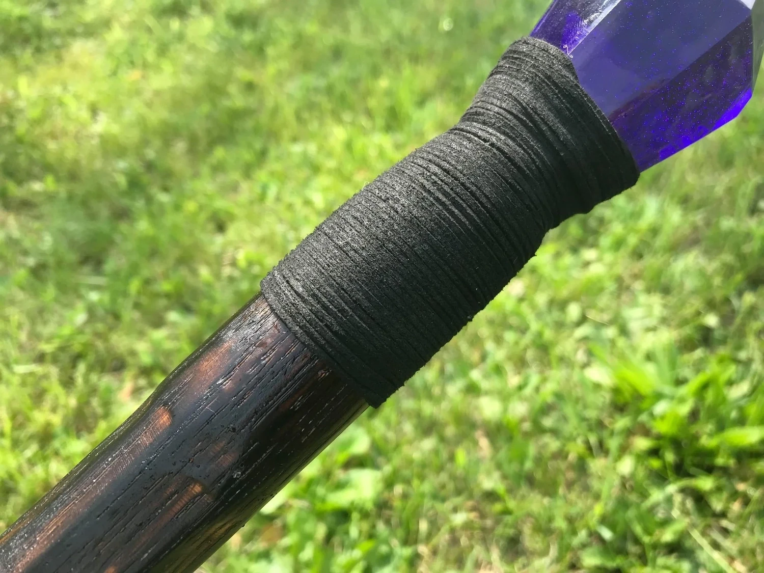 Amethyst Color Wizard Staff of Gravitation