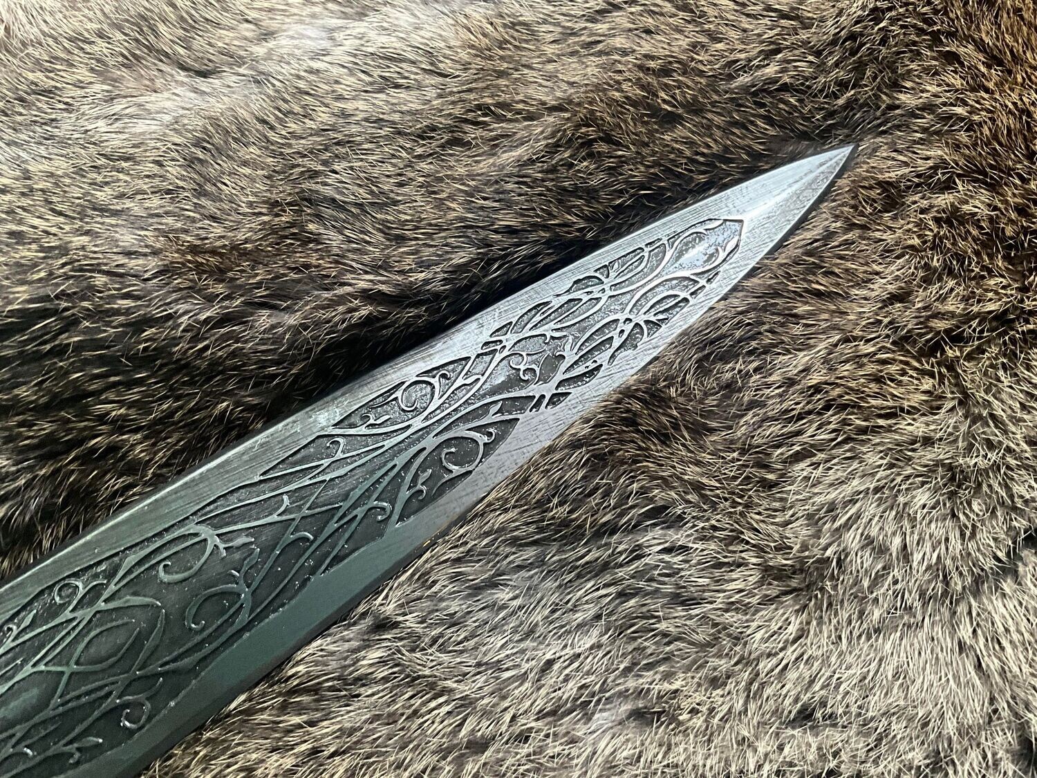 Elven Themed -Customized Cold Steel- Arkansas Toothpick