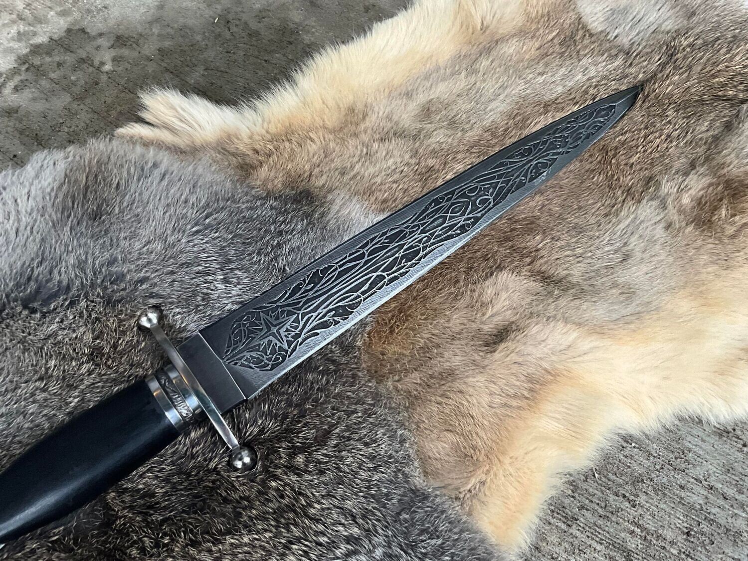 Elven Themed -Customized Cold Steel- Arkansas Toothpick